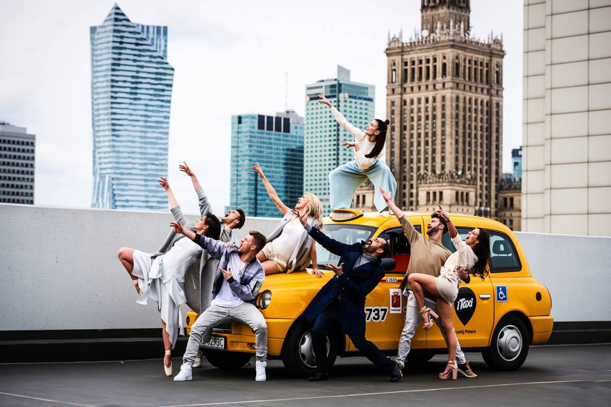 Agustin Egurrola with his dancers at the photo session for Viva magazine!