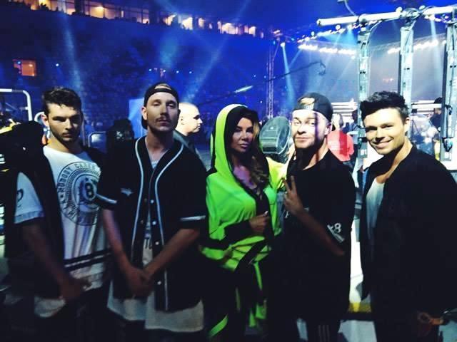 Our "DANCE ARMY" took up a dance battle at a real ring in the company of the amazing Edyta Górniak!