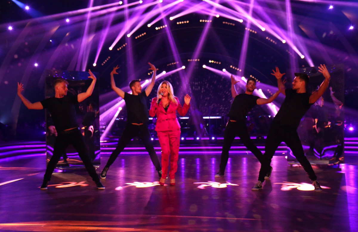 Special appearance in "Dancing with the Stars"!