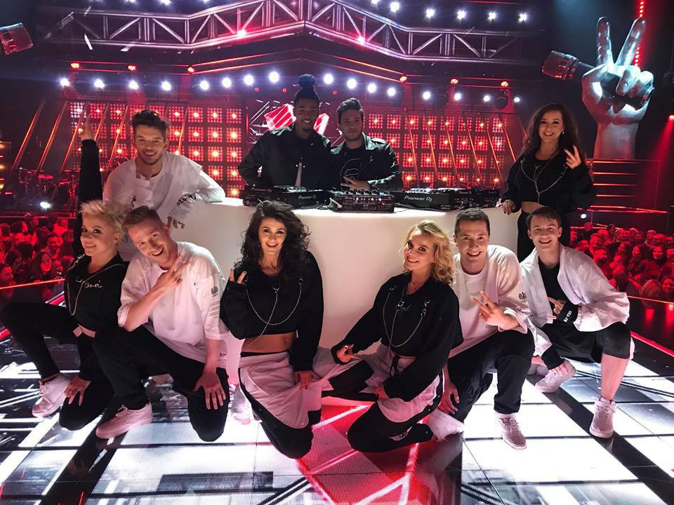 JONAS BLUE AND DANCERS FROM EGURROLA DANCE AGENCY IN "THE VOICE OF POLAND"!