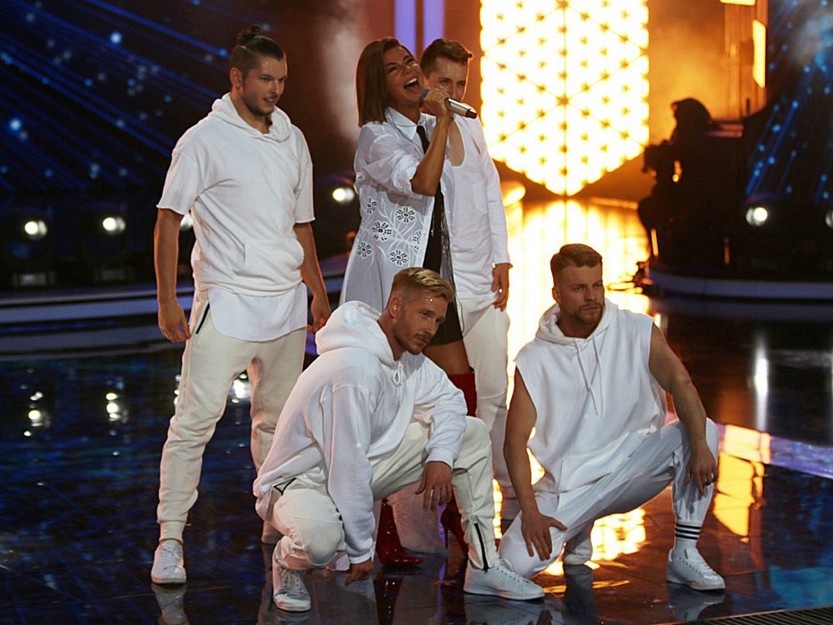 The Volt Group and Edyta Górniak in an unforgettable show during the National Polish Song Festival in Opole 2018