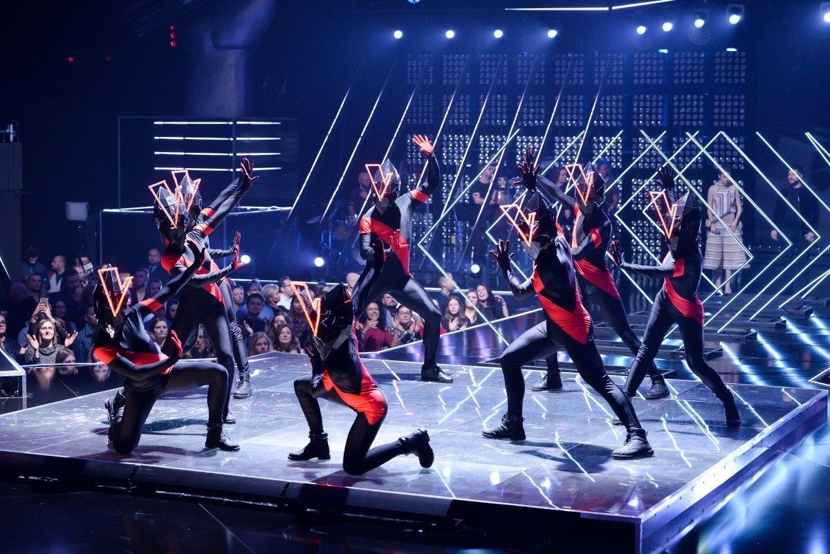 Exceptional show of EDA's dancers in the final of "The Voice of Poland"