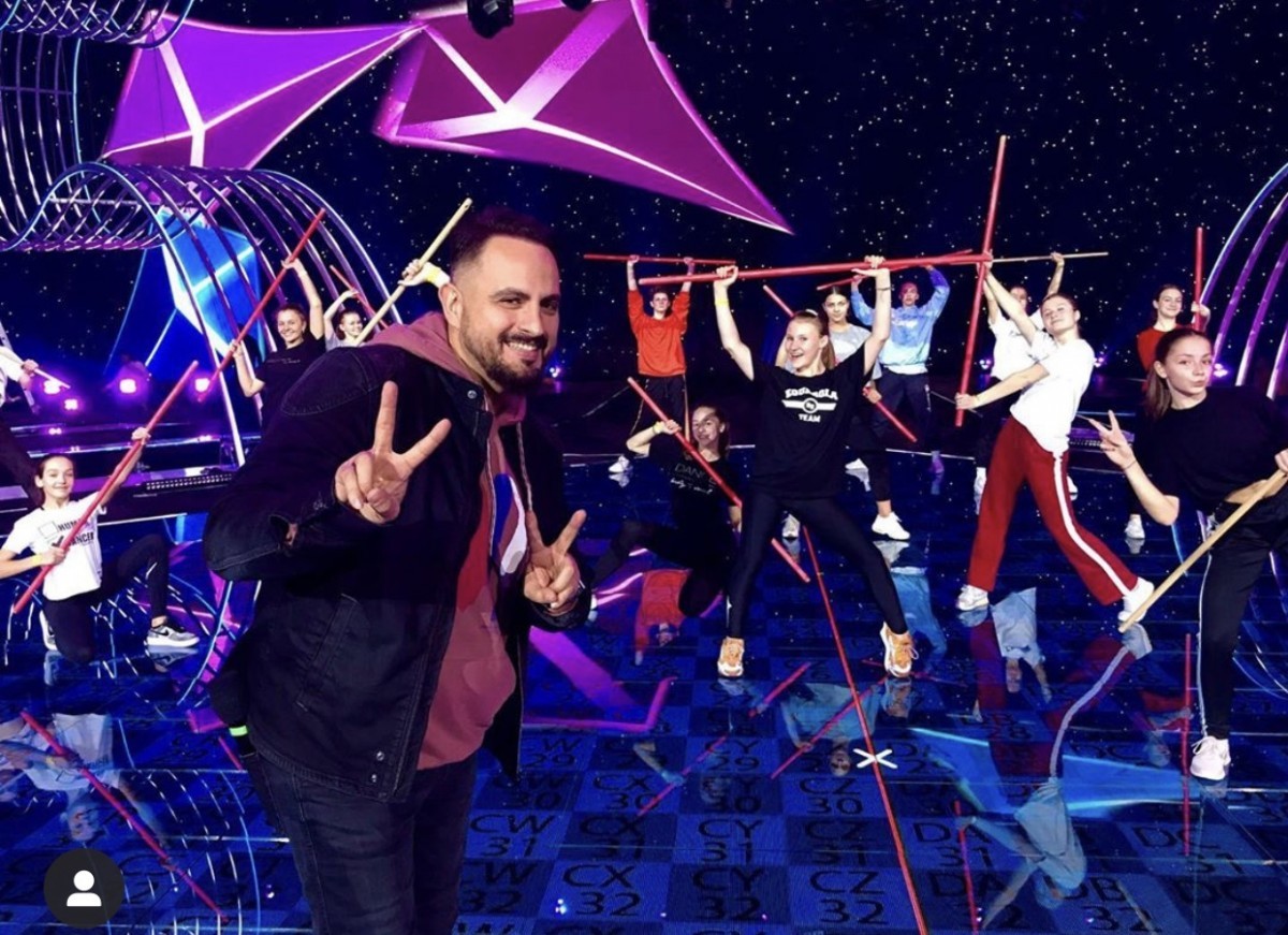 Our dancers at rehearsals for Eurovision Junior 2019