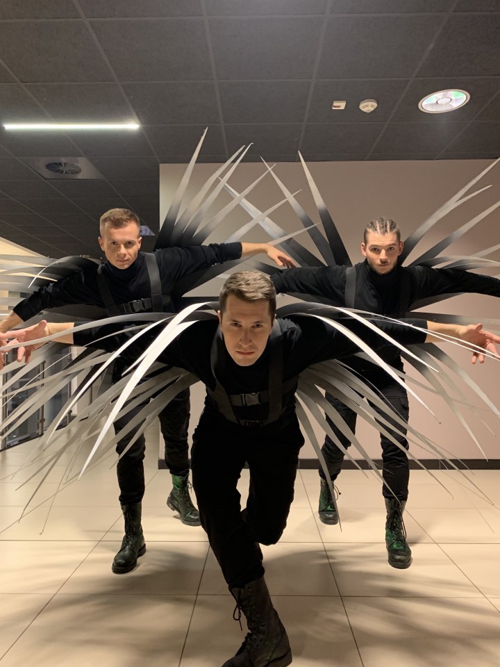 DANCERS OF THE VOLT GROUP AND THE EGURROLA DANCE AGENCY IN THE FINAL EPISODE OF THE VOICE OF POLAND