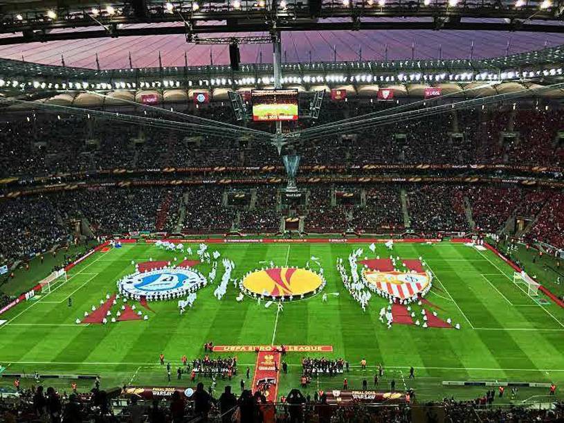 Agustin Egurrola creates choreography for the Opening Ceremony of the Uefa European League Final!