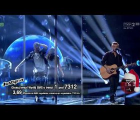 Tomasz Prządka Voice of Poland duet z Iloną